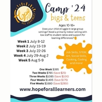 Hope for Learners Camp 2024