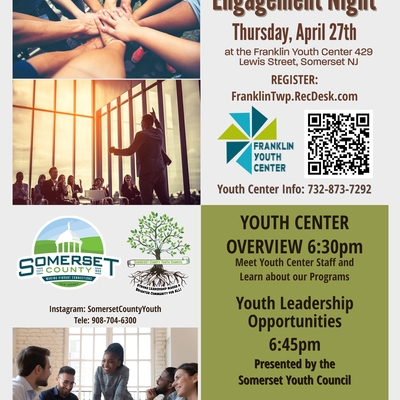 FRANKLIN YOUTH CENTER - Community Engagement Night, March 27th