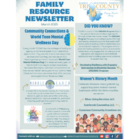 March 2025 Family Resource Newsletter