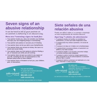 Seven Signs of an Abusive Relationship