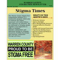 Warren County Stigma Free Newsletter 