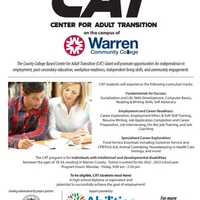 Warren County Community College's Center for Adult Transition CAT