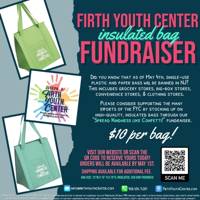 Support FYC:  "Spread Kindness like Confetti" reusable bag fundraiser!