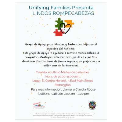 Unifying Families Presenta LINDOS ROMpECABEZAS