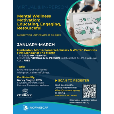 Mental Wellness Motivation: Educating, Engaging, Resourceful