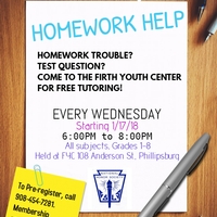 Homework Help at the Firth Youth Center