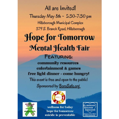 Hope for Tomorrow Mental Health Fair