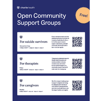 Open Community Support Groups (Charlie Health)