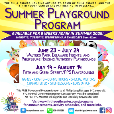 SUMMER PLAYGROUND PROGRAM