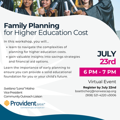Family Planning  for Higher Education Cost