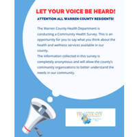Attention all Warren County Residents! Let Your Voice Be Heard!