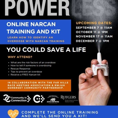 Online Narcan Training and Kit:  Learn how to identify an overdose with narcan training