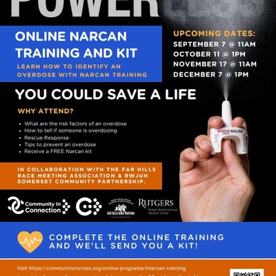 Online Narcan training and kit