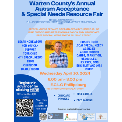 Warren County's Annual Autism Acceptance & Special Needs Resource Fair