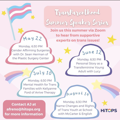 TRANSPARENTHOOD SUMMER SPEAKER SERIES