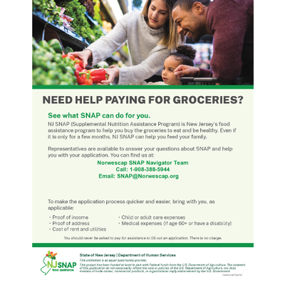 NEED HELP PAYING FOR GROCERIES? / ¿NECESITA AYUDA PARA PAGAR LOS COMESTIBLES?