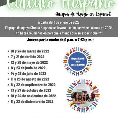 Circulo Hispano grupos de Apolyo en Espanol by Family Support Organization HSW