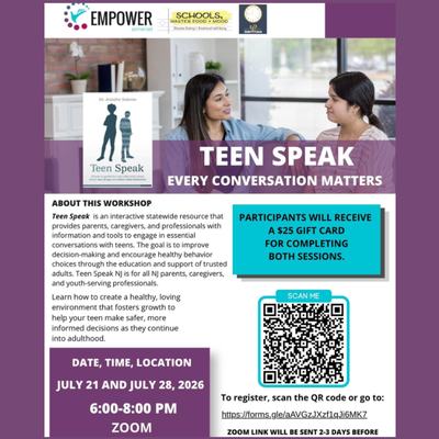 Teen Speak- Empower Somerset July 2026
