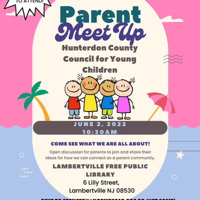 Hunterdon County Council for Young Children: Parent Meet Up