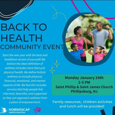 Back to Health Community Event