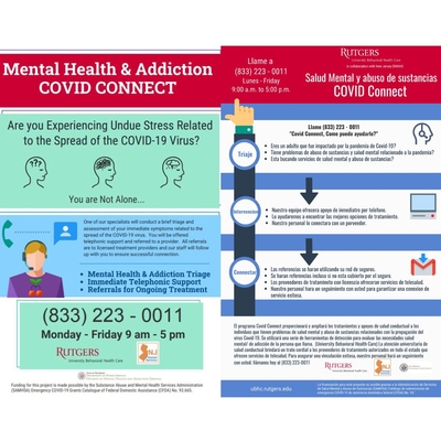 COVID CONNECT at UBHC
