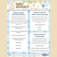 May 2026 Family Resource Newsletter