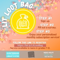 Hunterdon County Library:  Teen Lit Loot Bag