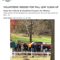 Volunteers Needed for Fall Leaf Clean-Up-SOMERSET COUNTY