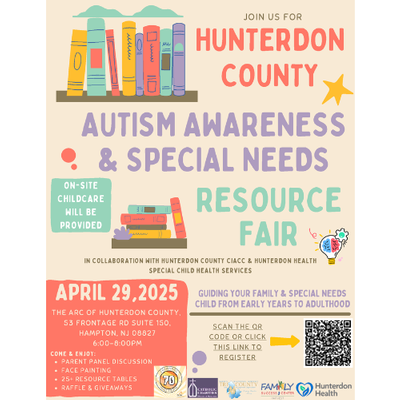 AUTISM AWARENESS & SPECIAL NEEDS RESOURCE FAIR HUNTERDON COUNTY
