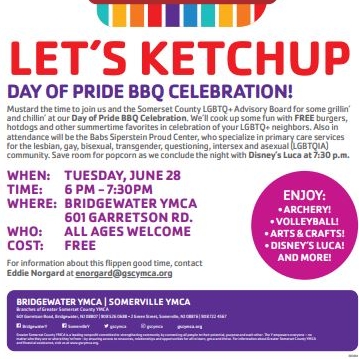 Let's Ketchup:  Day of PRIDE BBQ Celebration - Copy