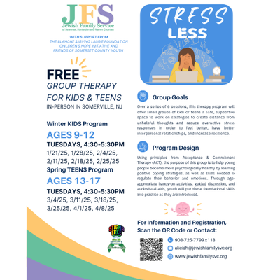 GROUP THERAPY FOR KIDS & TEENS