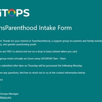 TransParenthood Support Group for Parents & Family Members